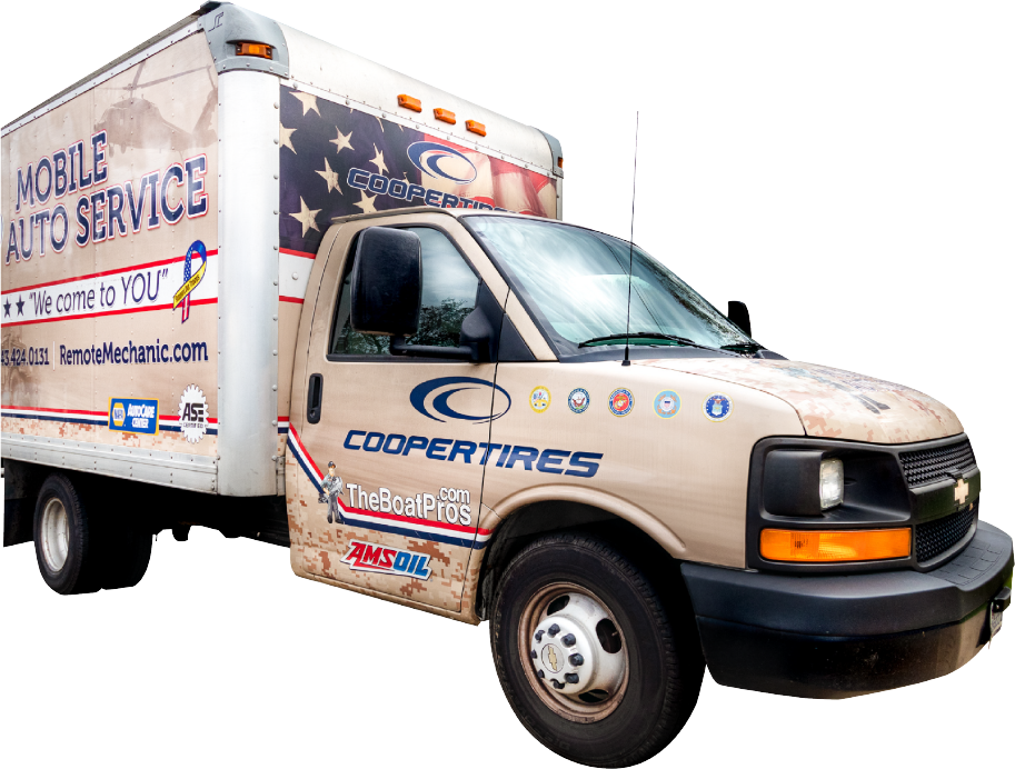 mobile auto service van